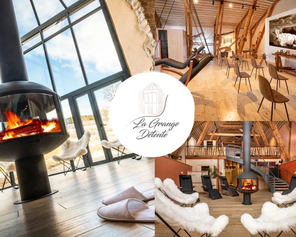 Hotel Restaurant De La Poste Et La Grange Detente, Espace Bien-Etre Châteauneuf-de-Randon المظهر الخارجي الصورة