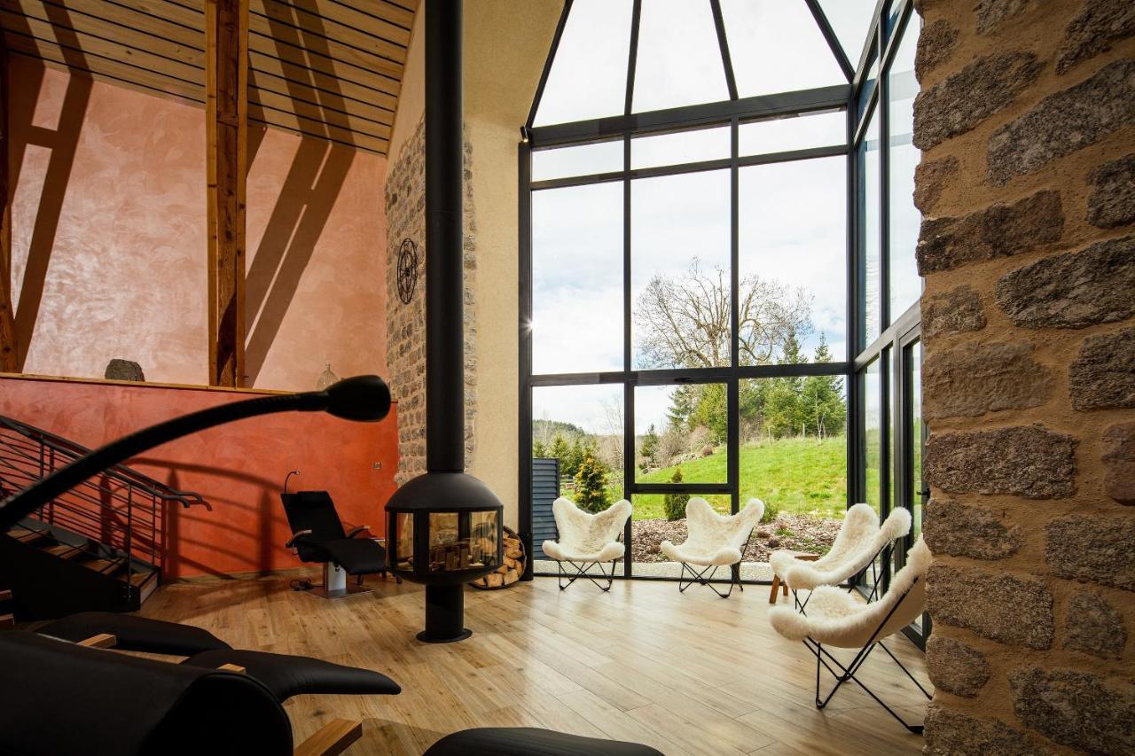 Hotel Restaurant De La Poste Et La Grange Detente, Espace Bien-Etre Châteauneuf-de-Randon المظهر الخارجي الصورة