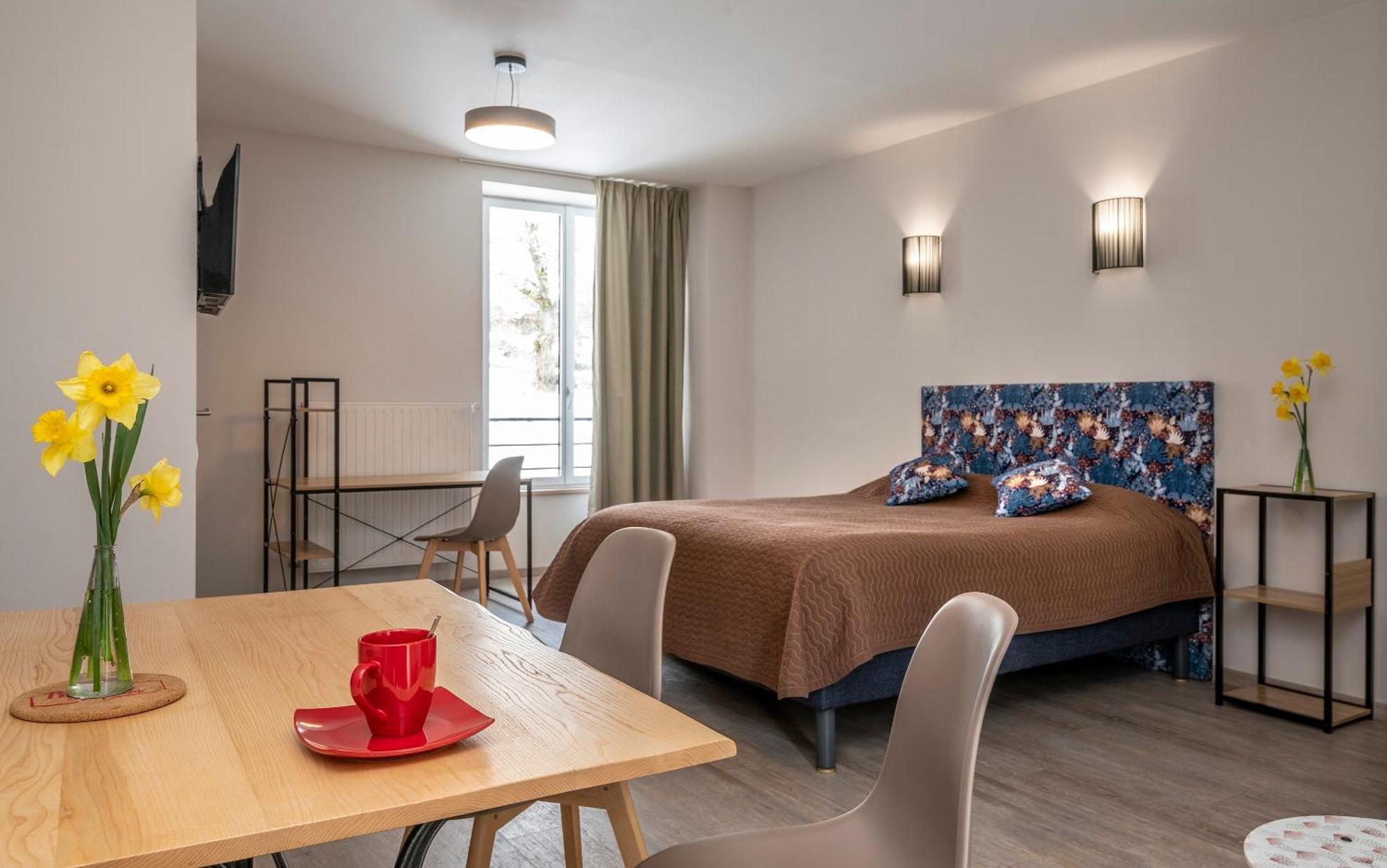 Hotel Restaurant De La Poste Et La Grange Detente, Espace Bien-Etre Châteauneuf-de-Randon الغرفة الصورة